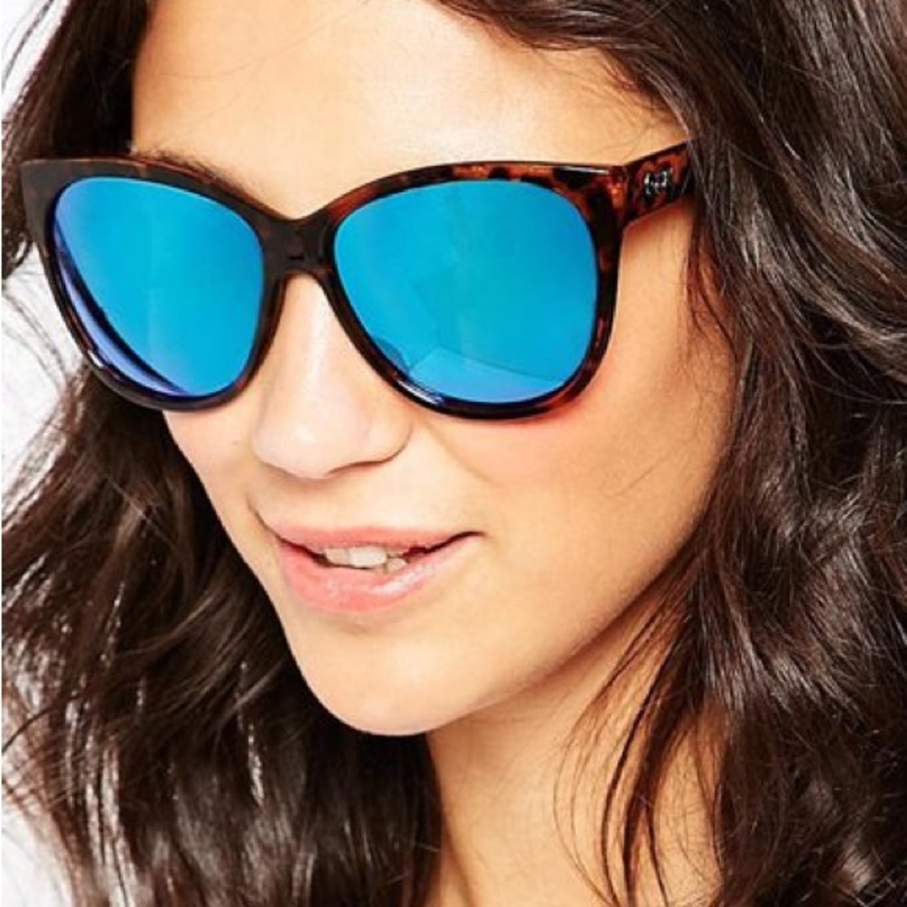 Quay About Last Night Oversized Mirrored Sunglasses